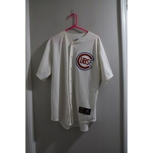 Majestic Chicago Cubs‎ Cooperstown Collection Baseball Jersey 1953 Wrigley Field